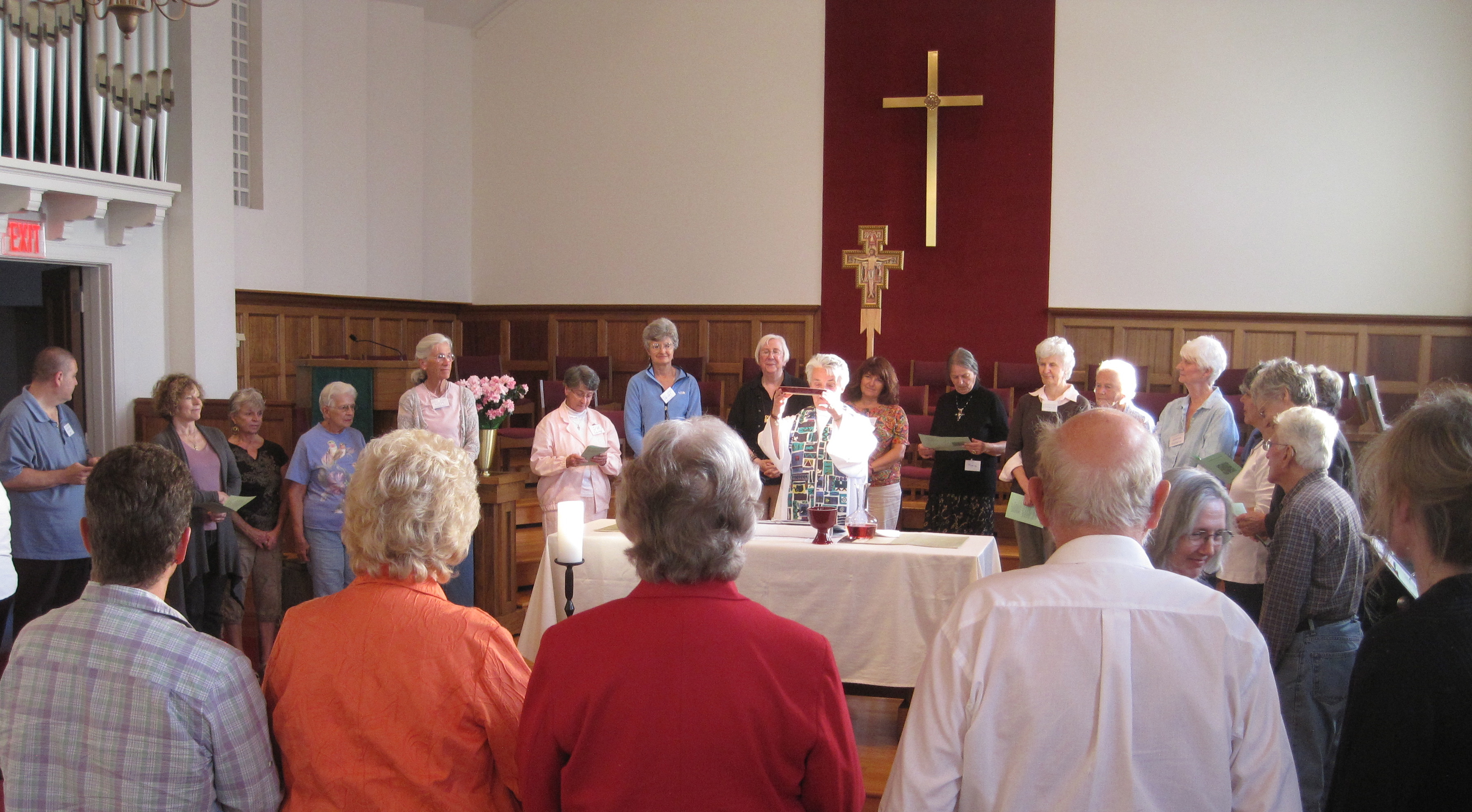 We celebrate Eucharist